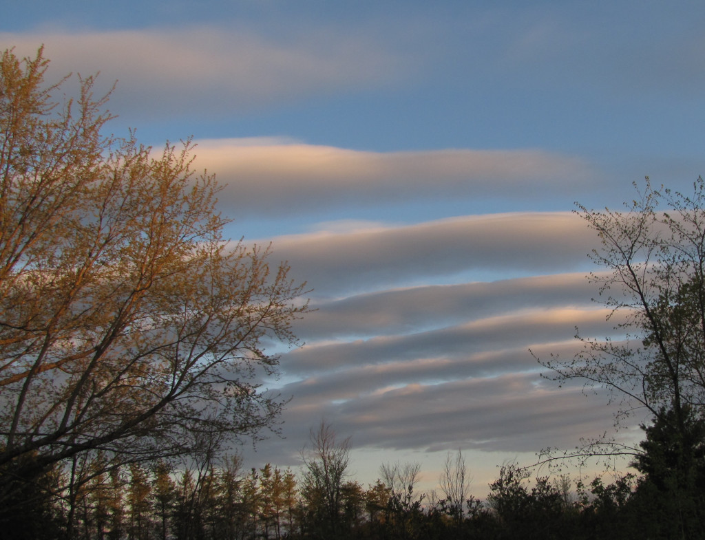 Unique cloud formation